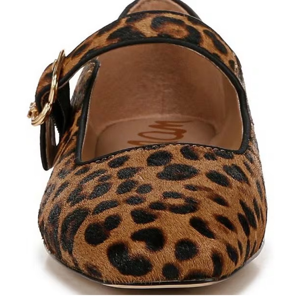 Sam Edelman Leopard Print Mary Jane Flats - Picture 5 of 7